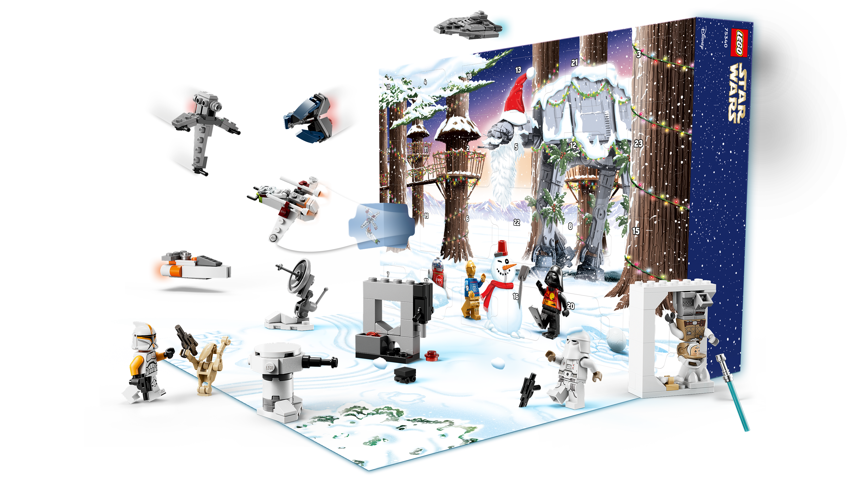 hage økologisk skrædder LEGO® Star Wars™ Advent Calendar 75340 - LEGO® Star Wars™ Sets - LEGO.com  for kids