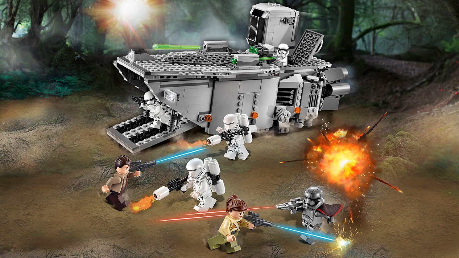 Mainstream abstraktion Kortfattet First Order Transporter™ 75103 - LEGO® Star Wars™ Sets - LEGO.com for kids