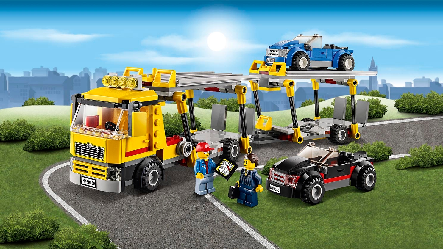 Marquee Preservative base Auto Transporter 60060 - LEGO® City Sets - LEGO.com for kids