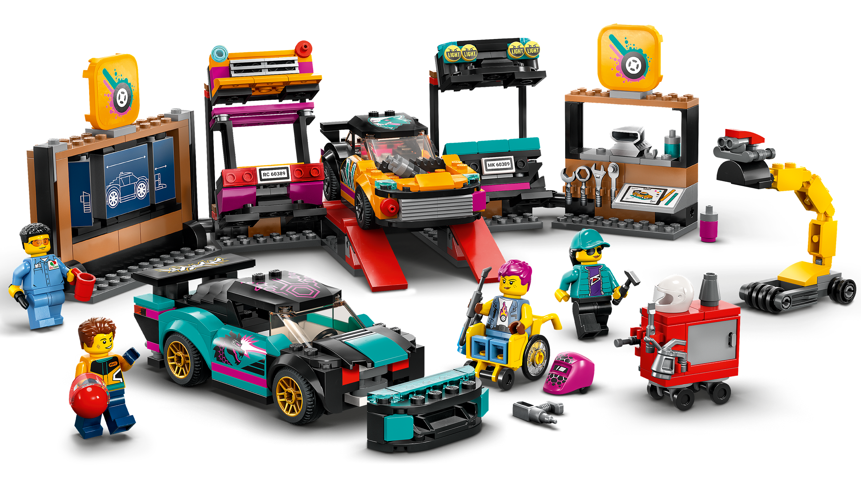 LEGO 60389 Custom Car Garage