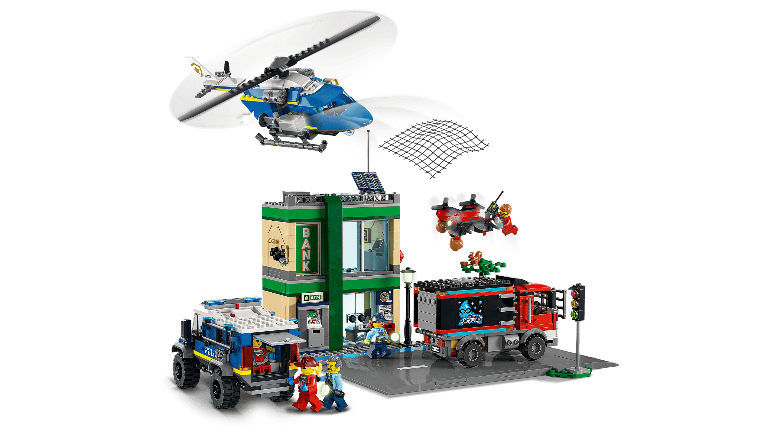 銀行強盗チェイス - ビデオ - LEGO.comキッズ