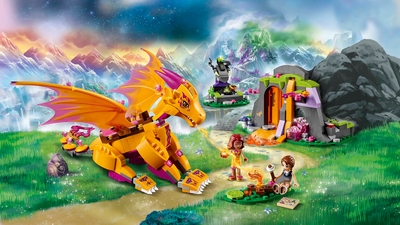 Estate uregelmæssig Reaktor Ilddragens lavahule 41175 - LEGO® Elves sæt - LEGO.com for børn