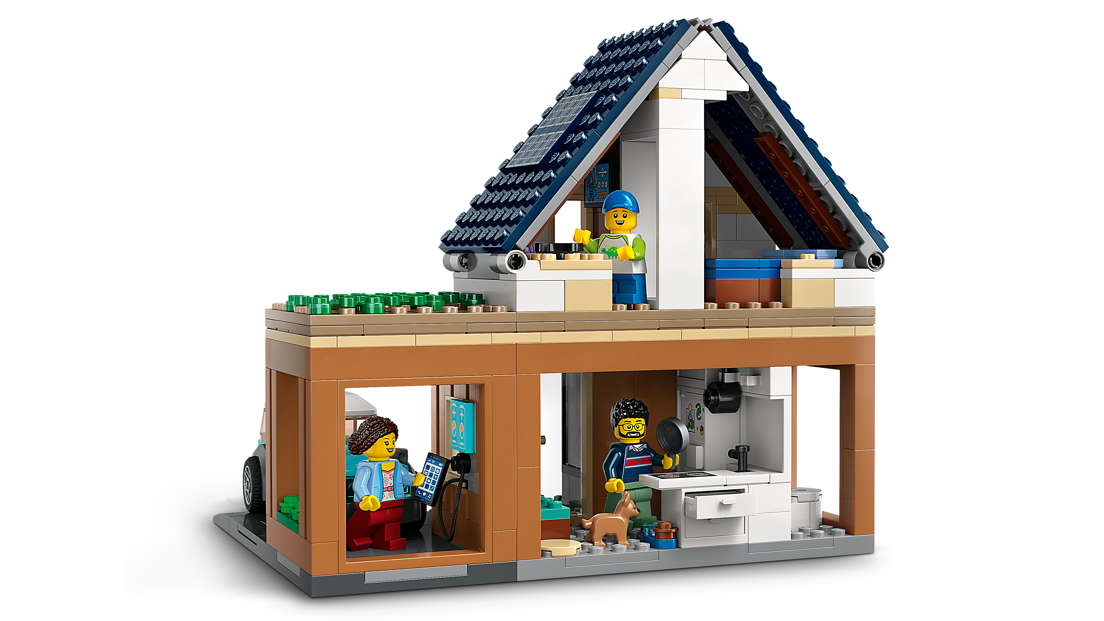 新品未開封 レゴシティ モダンハウスと電気自動車 60398