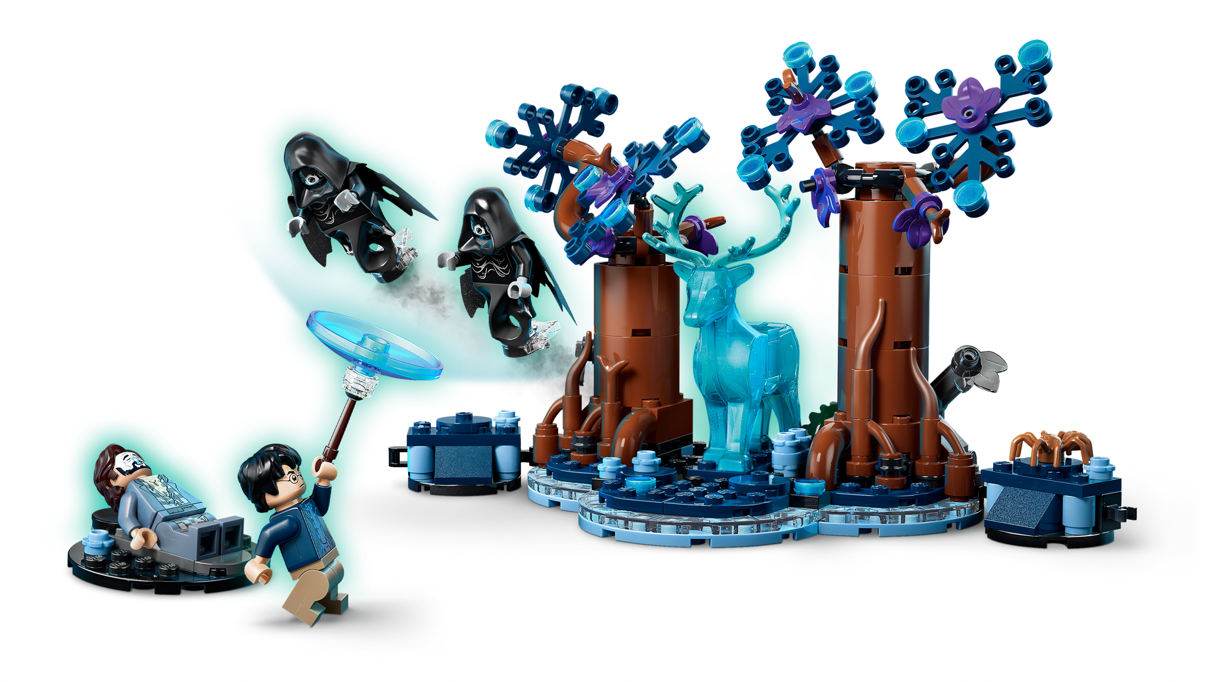 LEGO La Forêt interdite : Expecto Patronum 76475, vue officielle du set