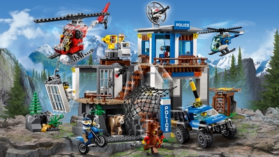 At hoppe Morgen mager Bjergpolitiets hovedkvarter 60174 - LEGO® City sæt - LEGO.com for børn