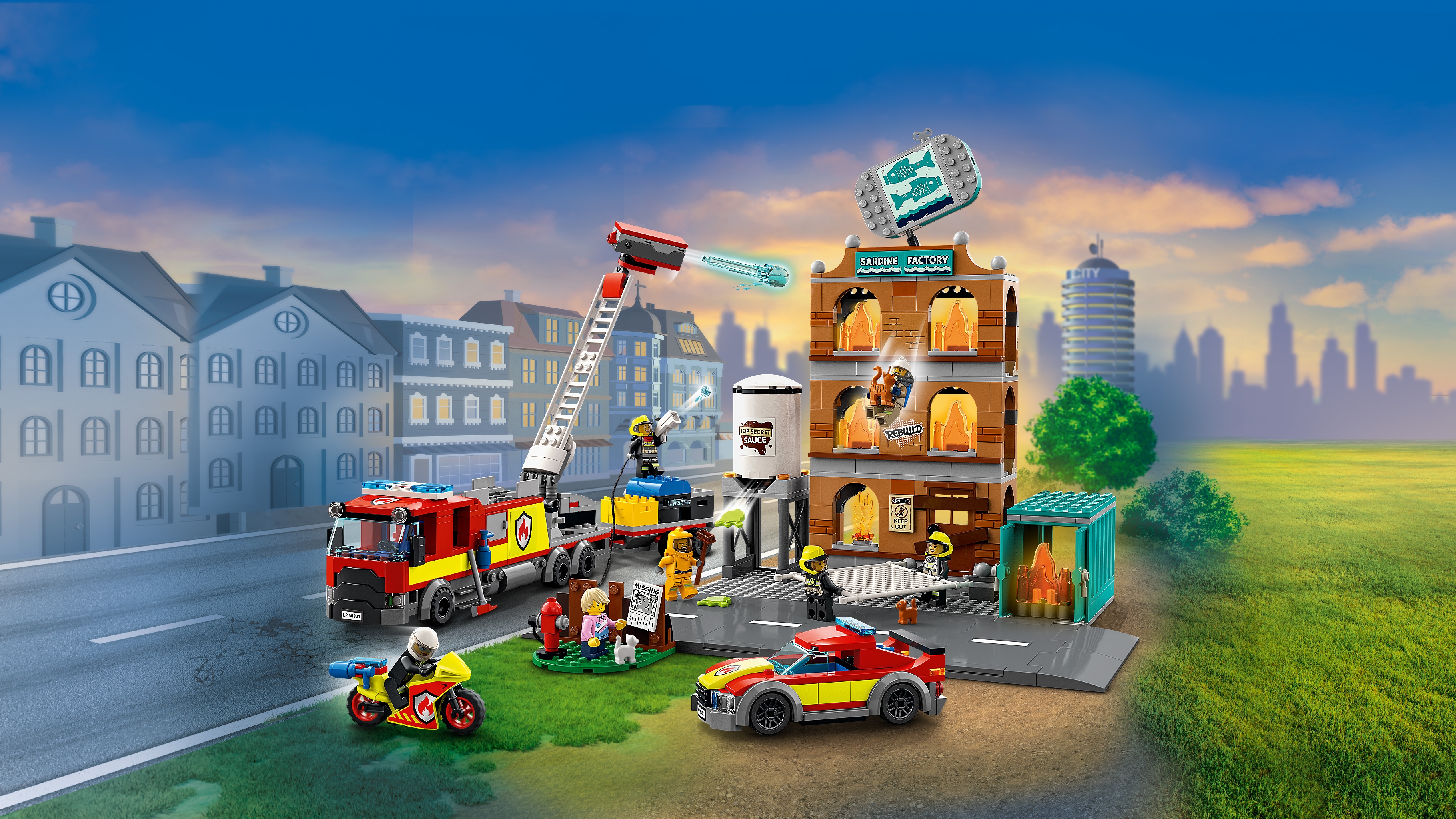消防訓練 60321 - レゴ®シティ セット - LEGO.comキッズ