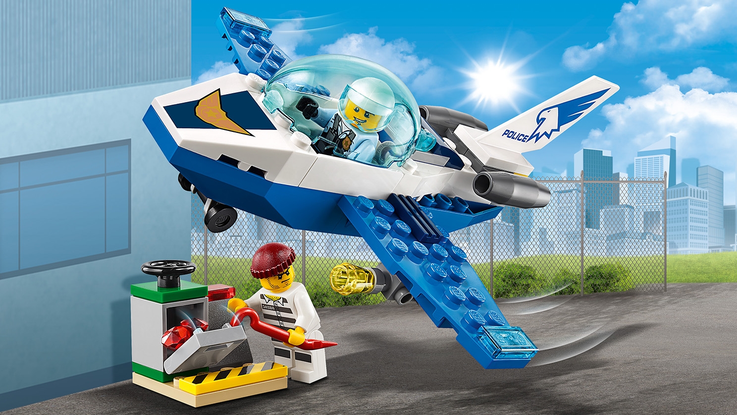 Sky Police Jet Patrol 60206 - LEGO® City Sets - LEGO.com for kids
