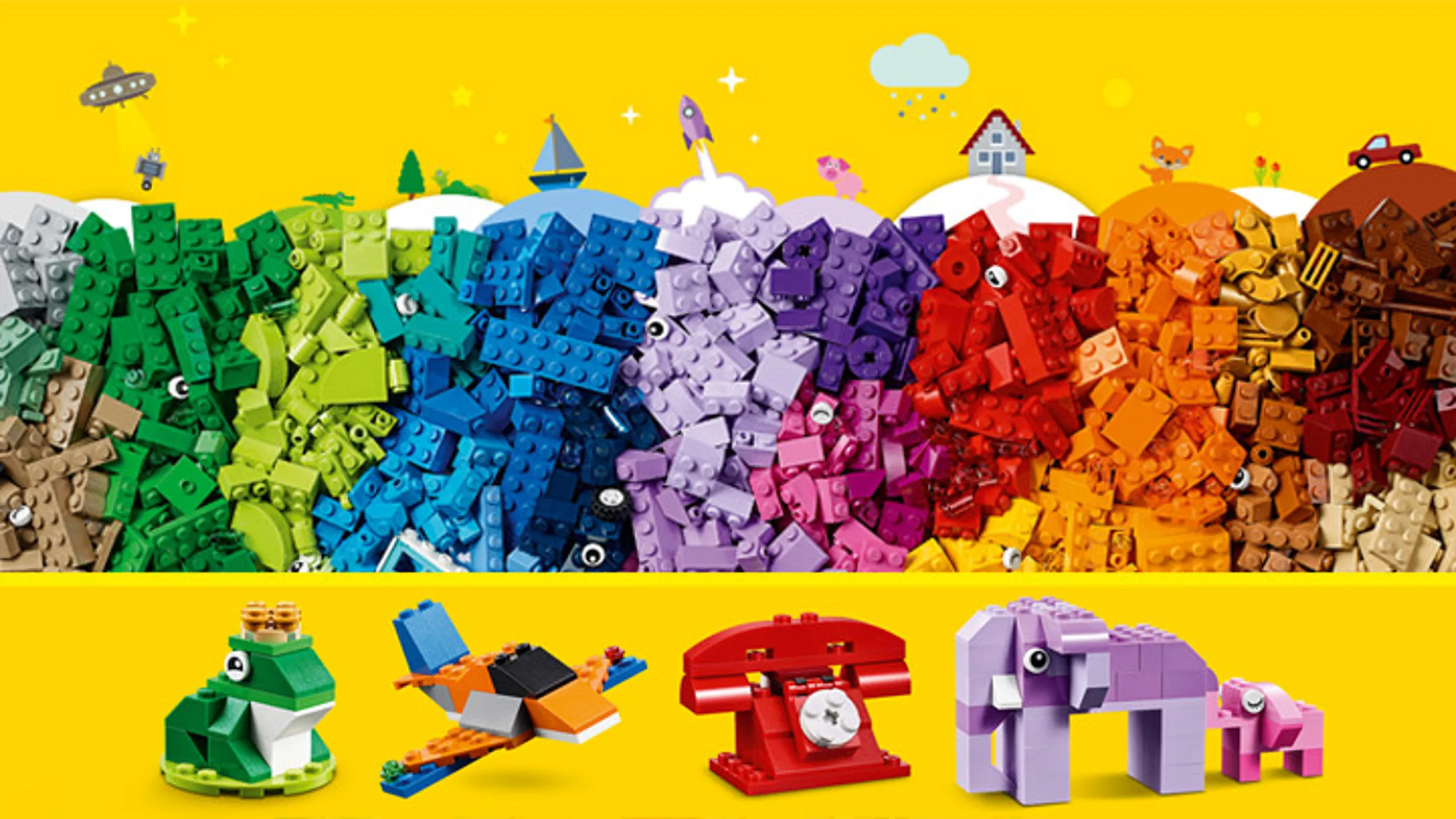 Purple Lego Classic 10717 Istruzioni Lego Classic 10717