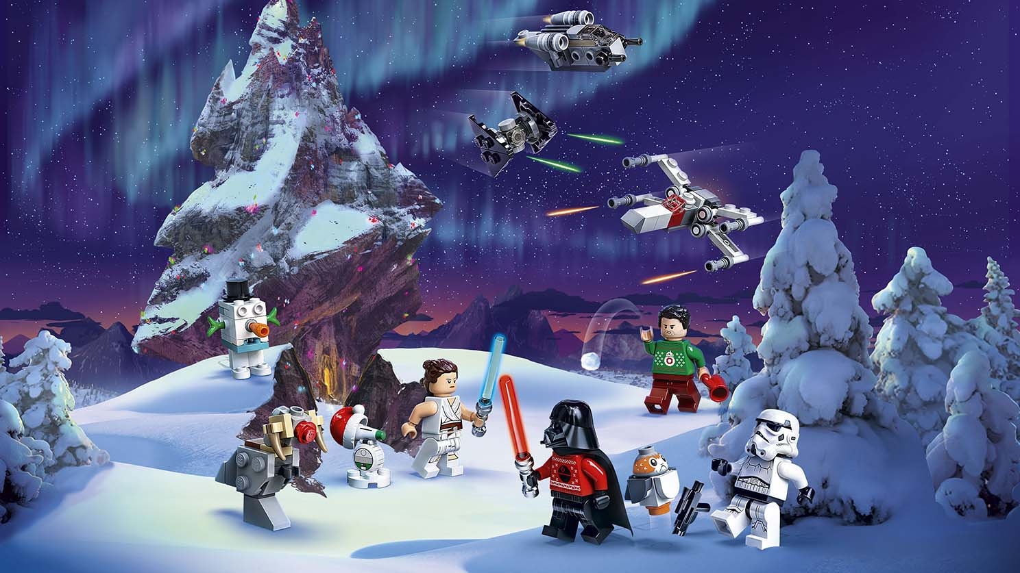 LEGO Star Wars 2020 Advent Calendar 75279 Building Kit for Kids, Fun  Calendar with Star Wars Buildable Toys Plus Code to Unlock Character in  Star