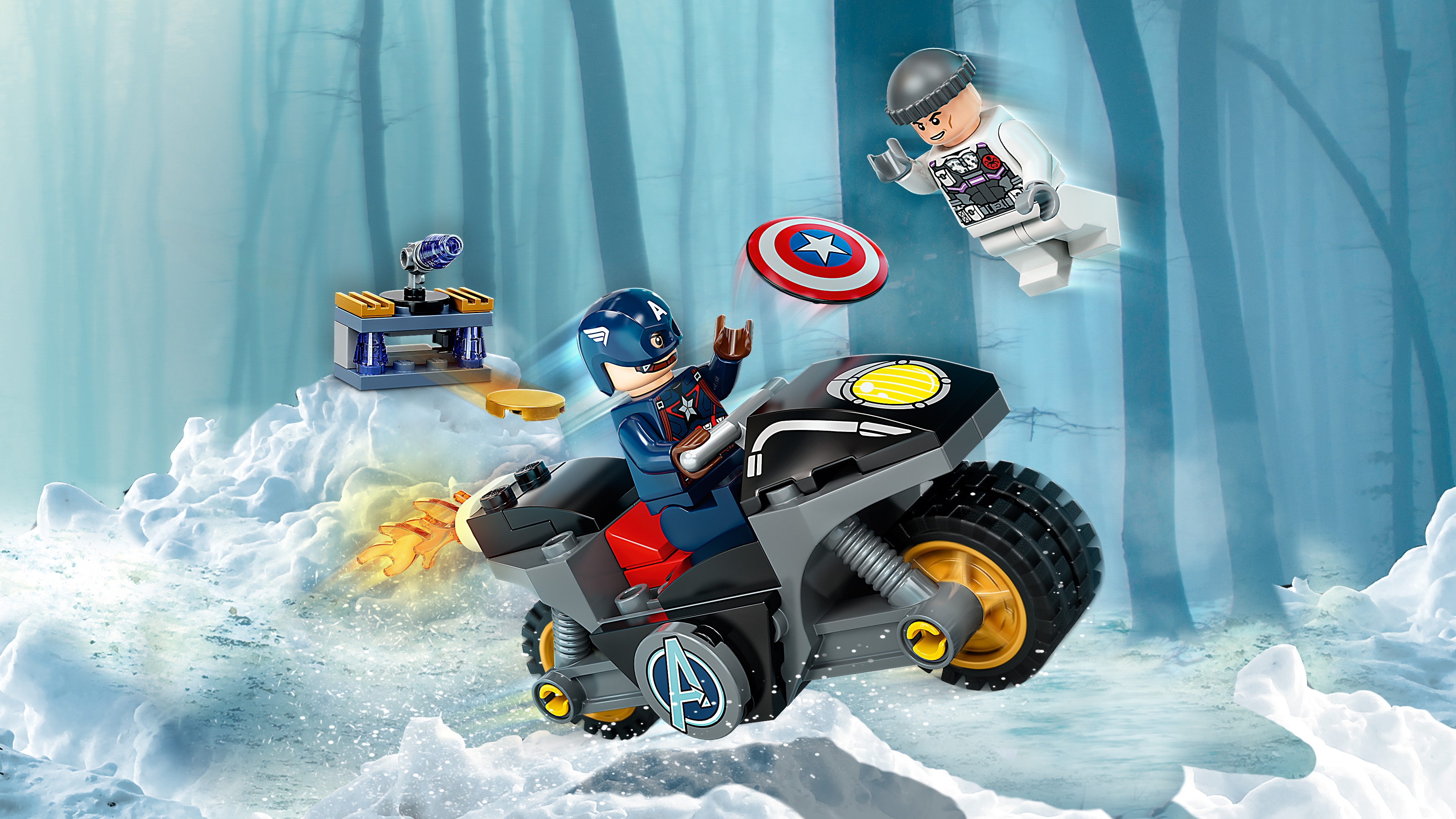 Captain America and Hydra Face-Off 76189 - LEGO® Marvel Sets  for  kids