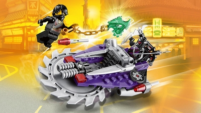 Buy LEGO® Ninjago™ Techno Robe Cole with Techno Blade - 2014 Online at  desertcartKUWAIT