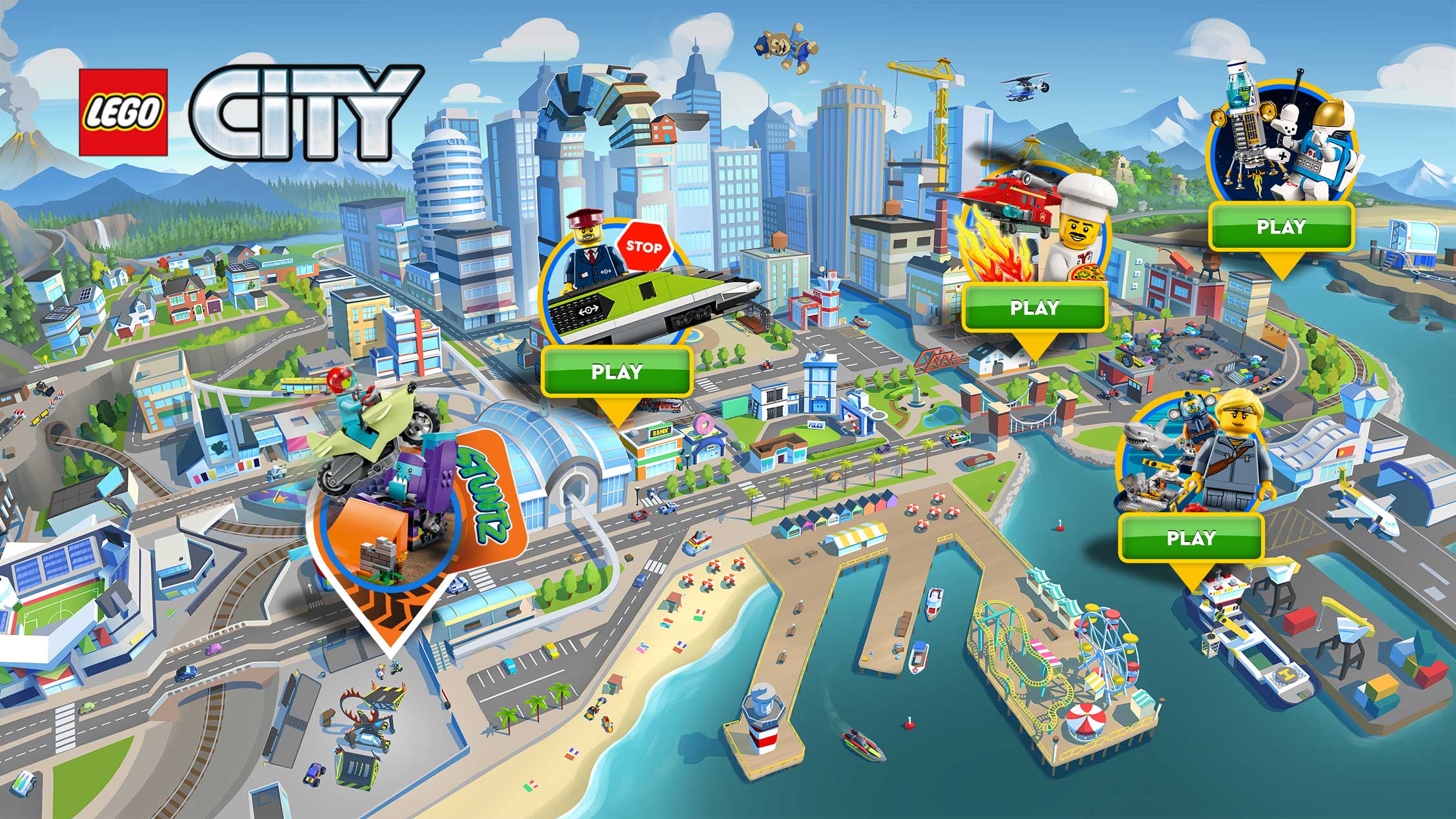 LEGO Hub - LEGO® City Games - LEGO.com kids