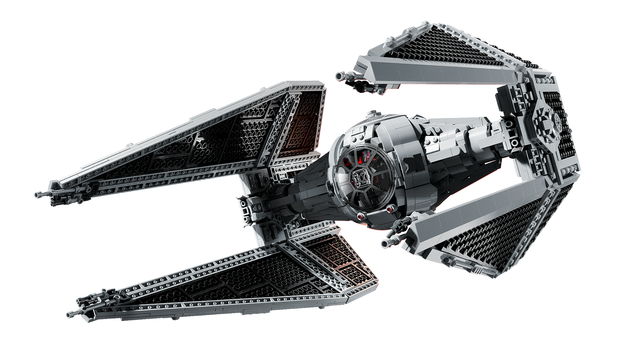 LEGO L’Intercepteur TIE 75382, vue officielle du set