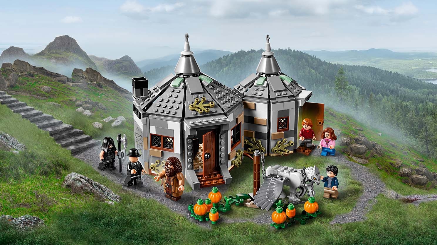 En la actualidad fuerte Gimnasio Cabaña de Hagrid: Rescate de Buckbeak 75947 - Sets LEGO® Harry Potter™ y  Animales Fantásticos - LEGO.com para niños