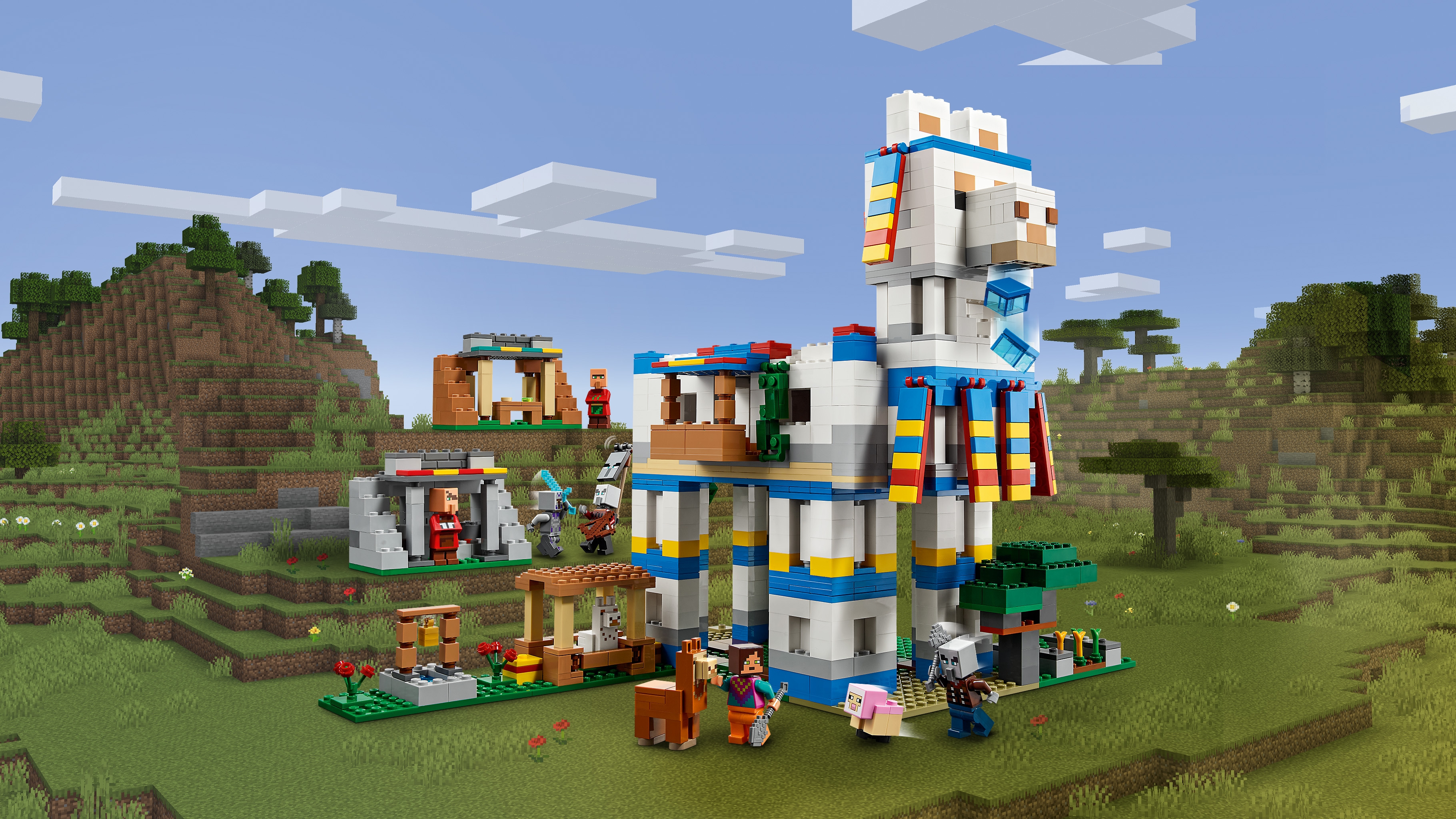 ラマの村 21188 - レゴ®マインクラフト セット - LEGO.comキッズ