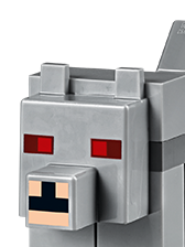 lego minecraft wolf