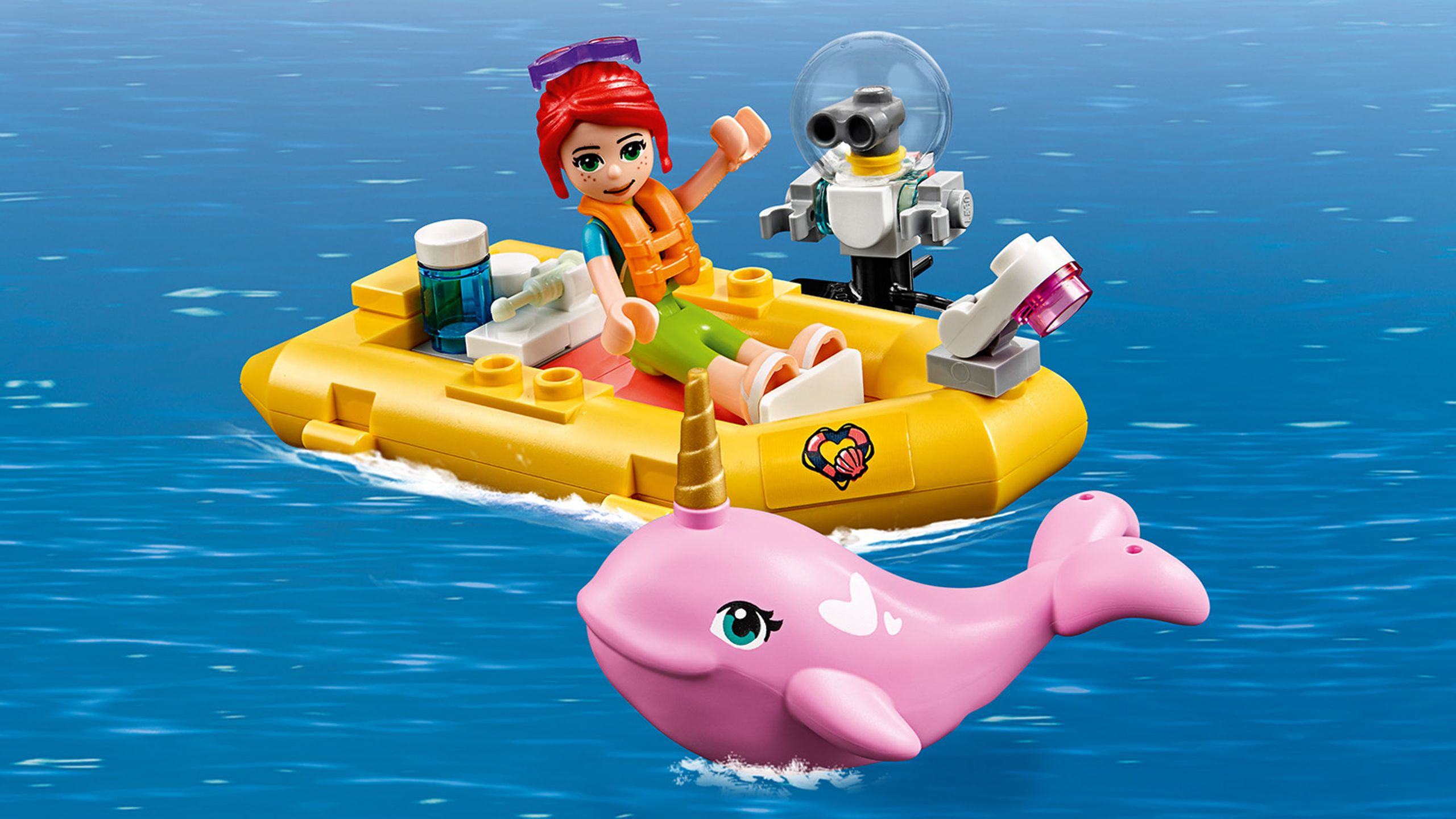 海のどうぶつレスキュークルーザー - ビデオ - LEGO.comキッズ