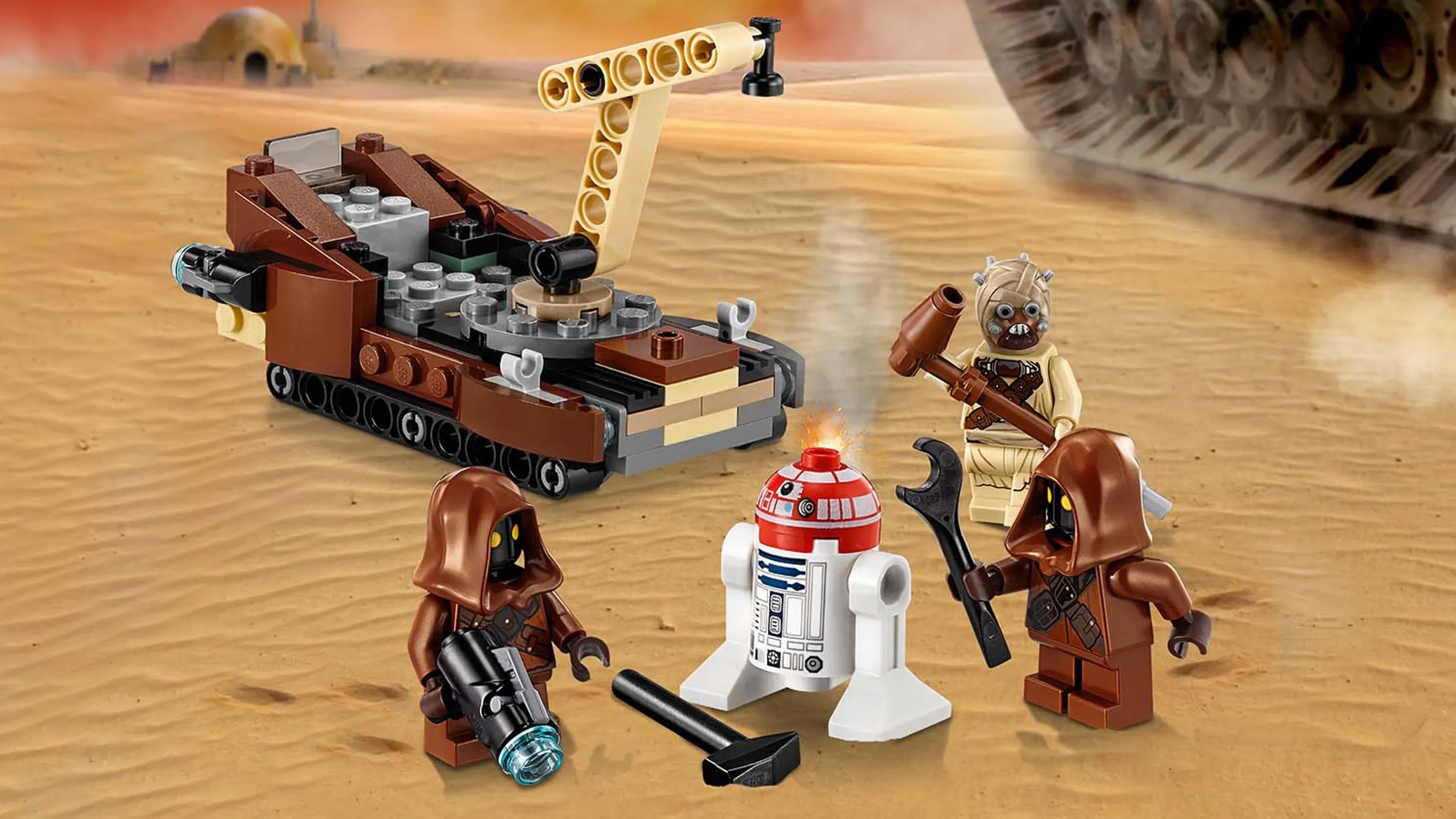 75198 - LEGO Star Wars - Tatooine™ Battle Pack - Droids, Space Vehicle, Tusken Raider, Battle