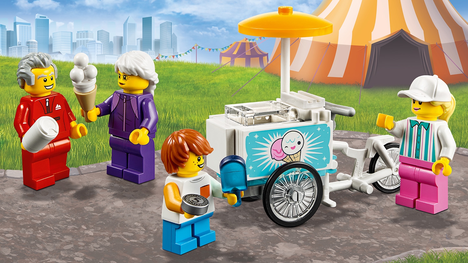 ミニフィグセット - 楽しいお祭り 60234 - レゴ®シティ セット - LEGO