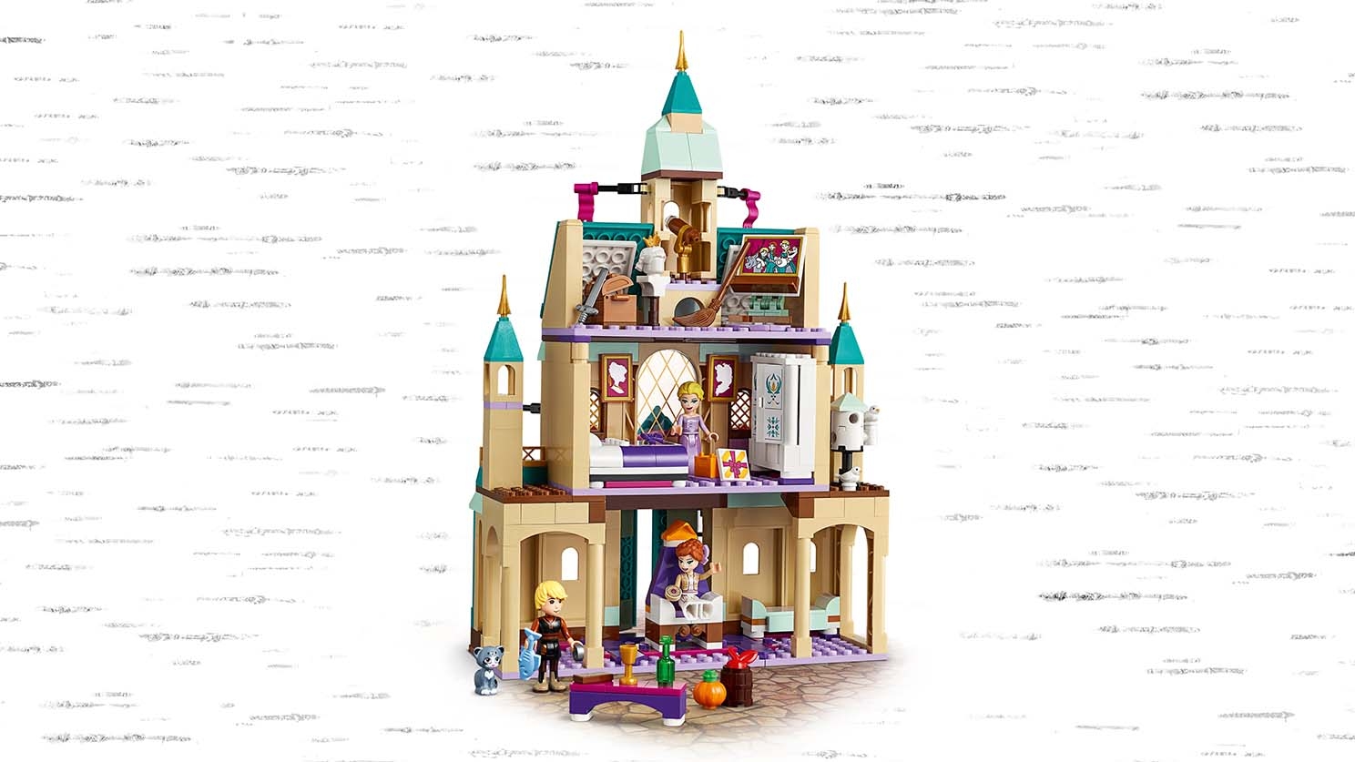 dorado diccionario Estoy orgulloso Aldea del Castillo de Arendelle 41167 - Sets LEGO® | Disney - LEGO.com para  niños