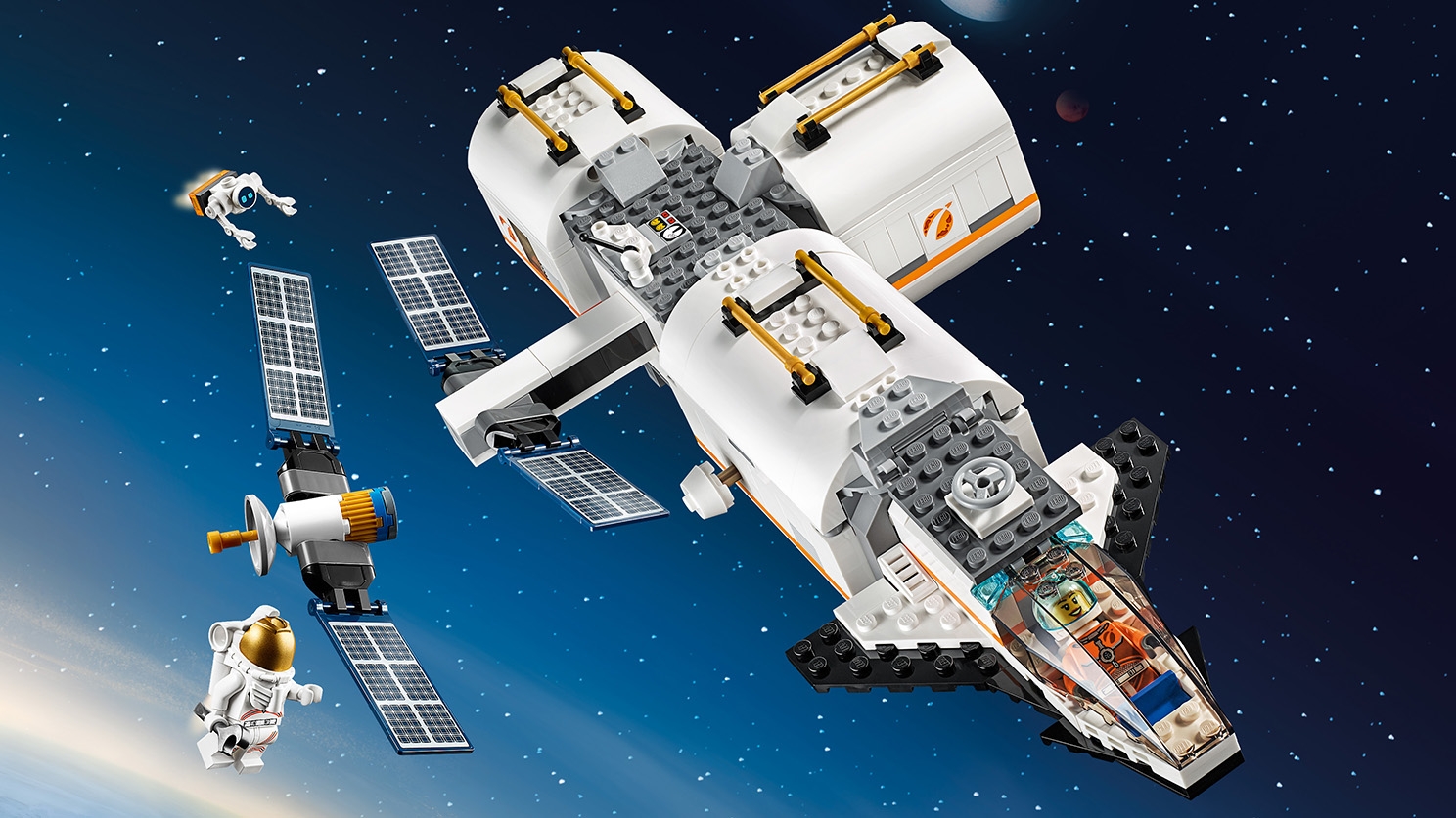 変形自在 光る宇宙ステーション レゴ シティ セット Lego Comキッズ