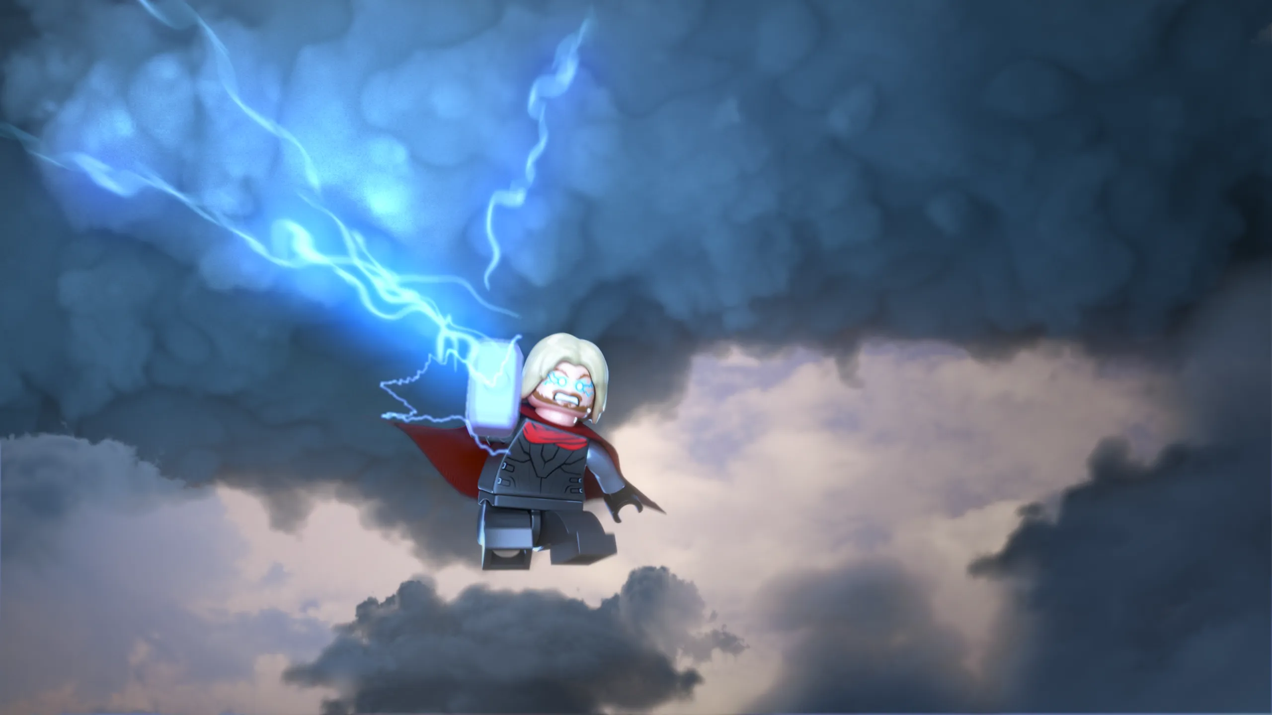 Only the worthy can build this LEGO Thor's Hammer - The Brothers