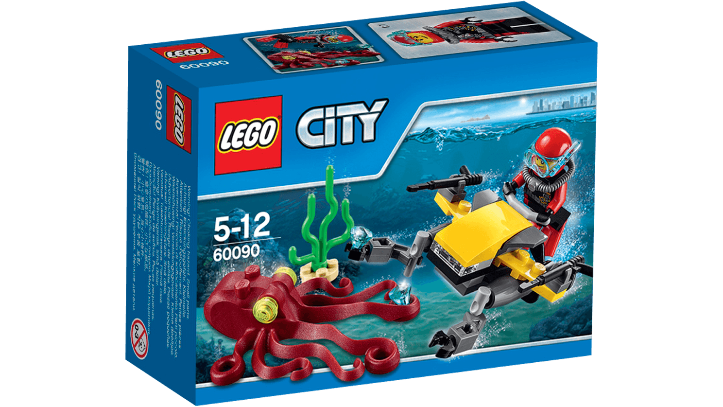 Vehículo de Exploración Submarina Lego 60090 NUEVO 