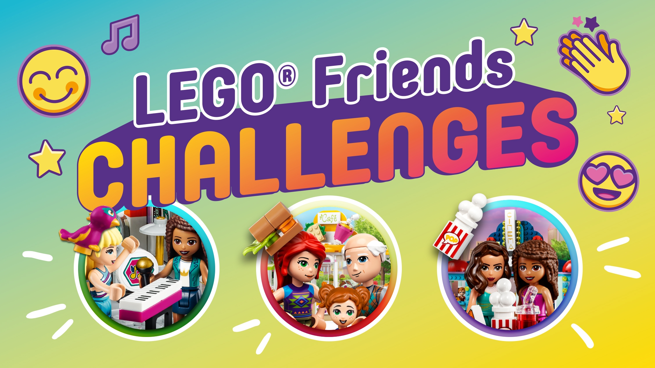 Ready for new LEGO® Friends Challenges? - LEGO.com for kids