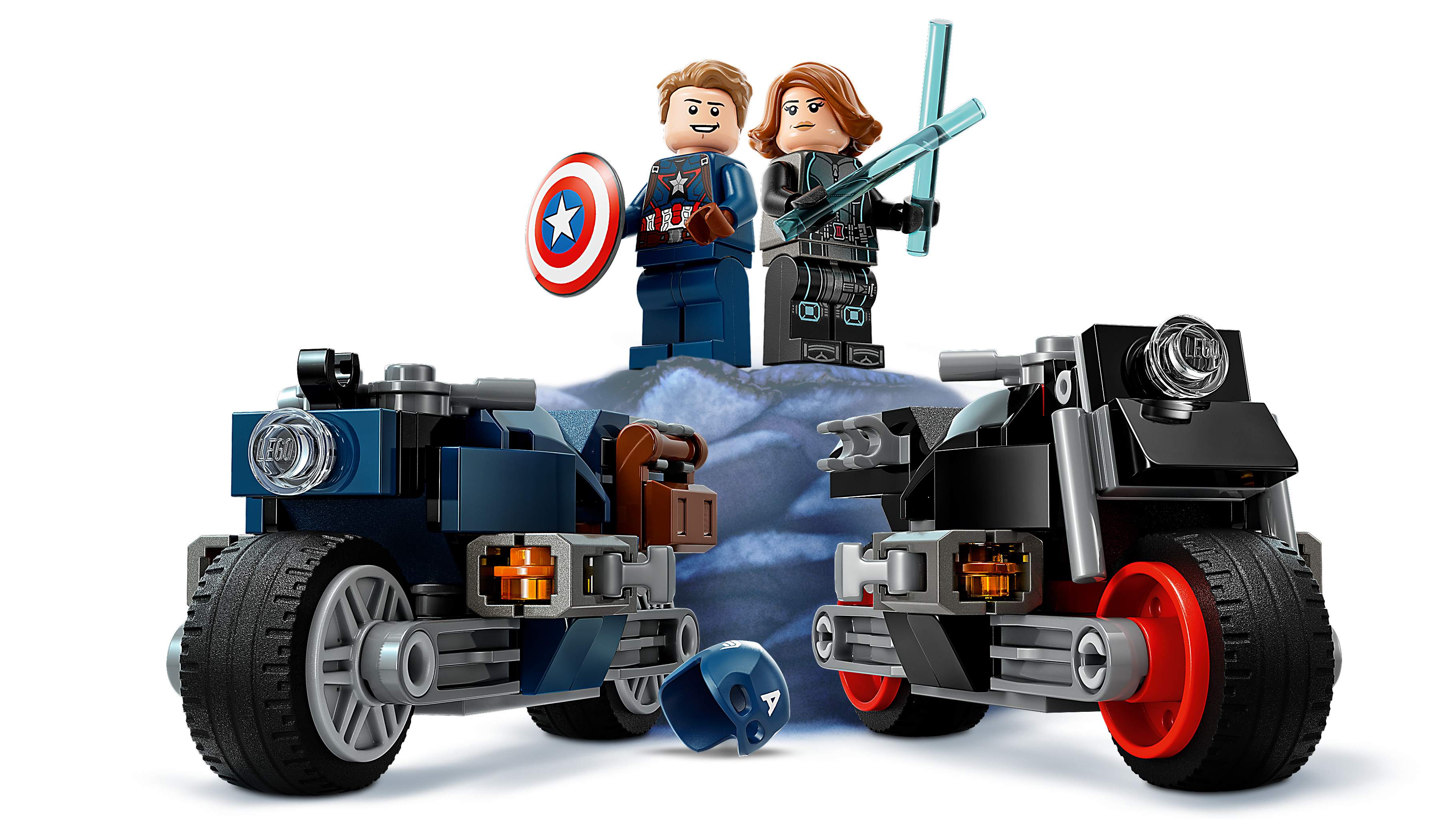 LEGO® Marvel 76260 Les Motos de Black Widow et de Captain America