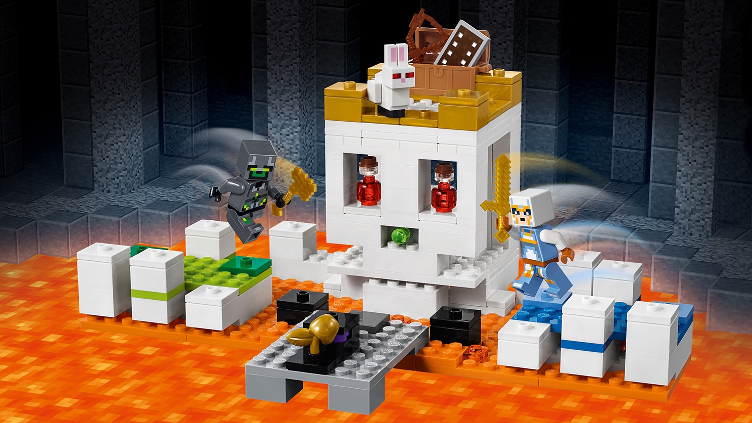 Hende selv dart Ferie The Skull Arena 21145 - LEGO® Minecraft™ Sets - LEGO.com for kids