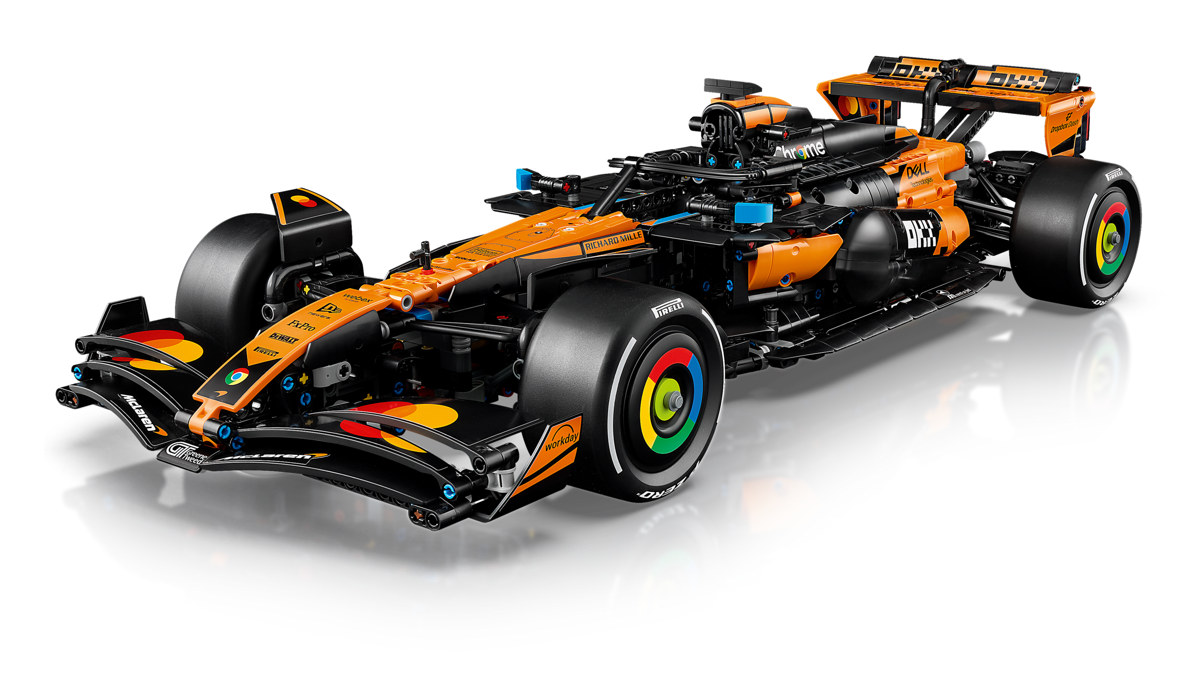 LEGO Voiture McLaren MCL39 F1 42228, vue officielle du set