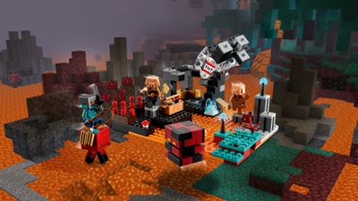 El Bastión del Nether 21185 - Sets LEGO® Minecraft™ - LEGO.com para niños