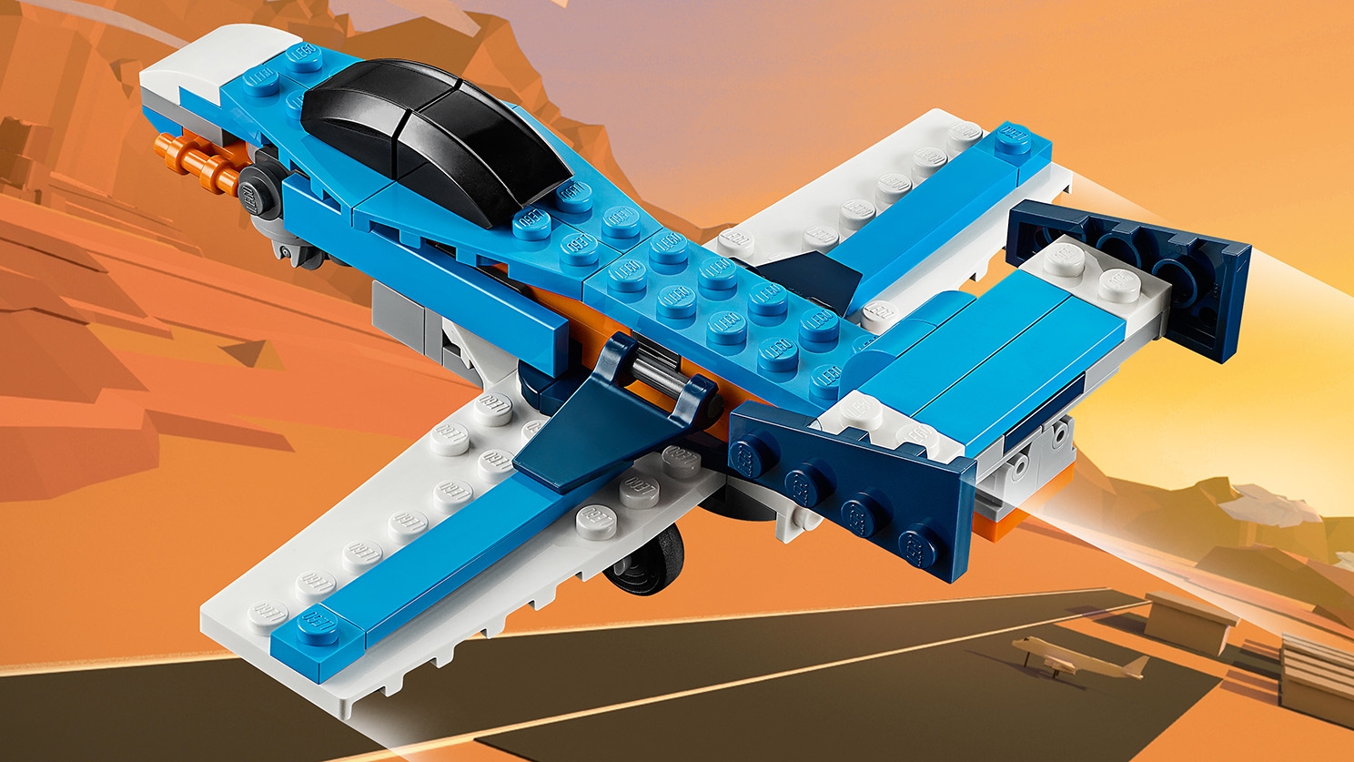 for meget frost Opfattelse プロペラ飛行機 31099 - レゴ®クリエイターセット - LEGO.comキッズ