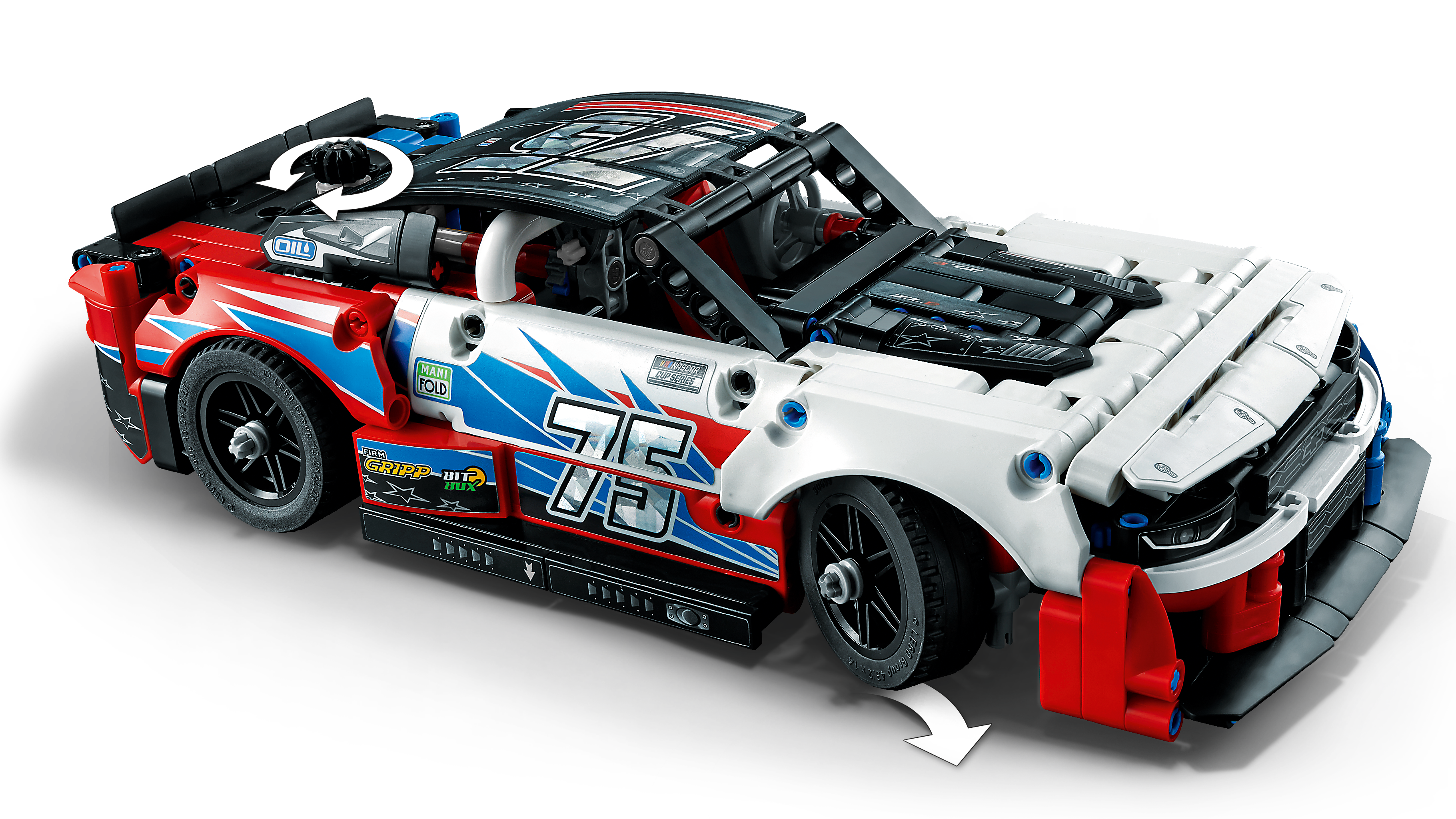 NASCAR® シボレー カマロ ZL1 - ビデオ - LEGO.comキッズ