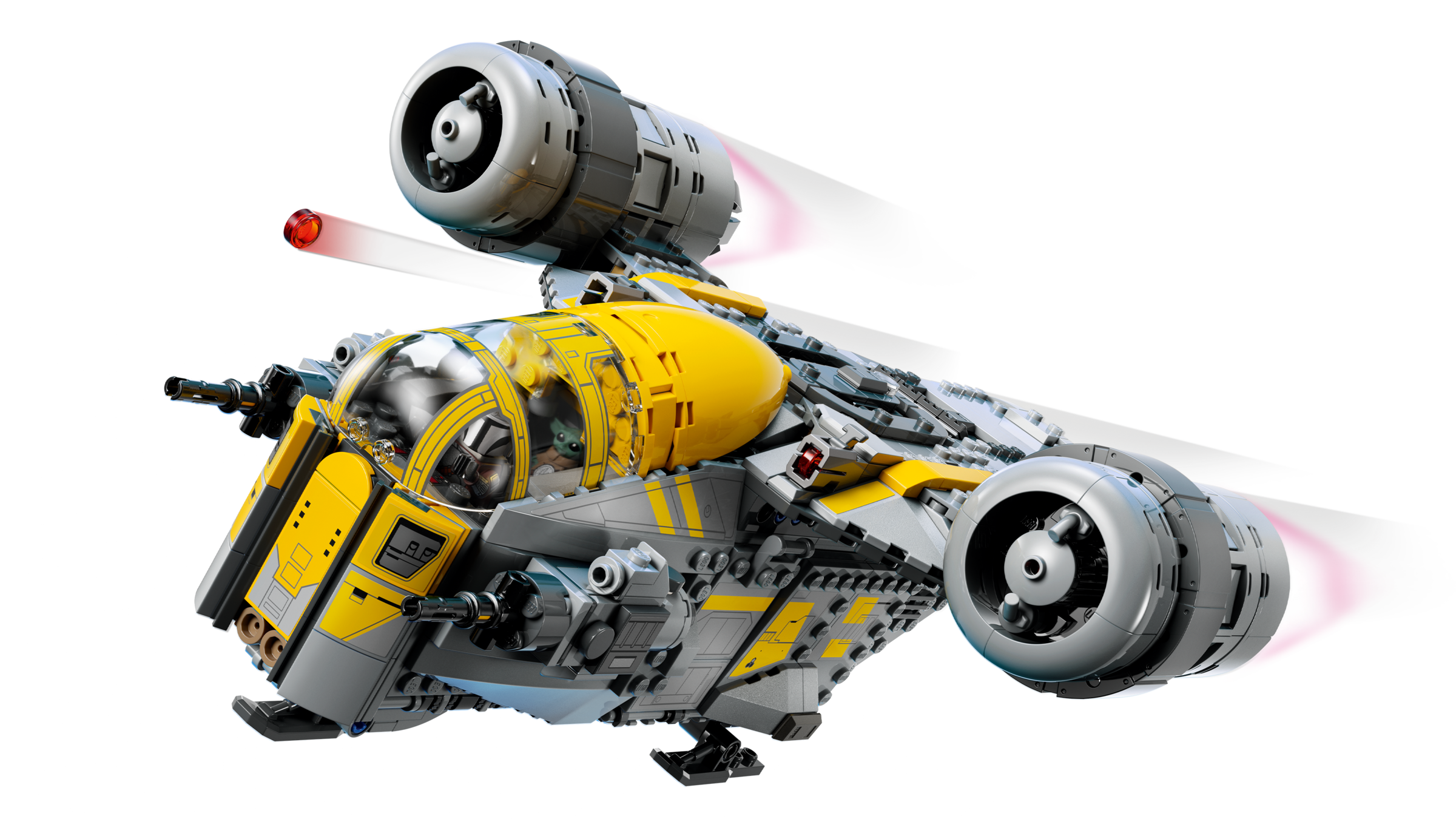 LEGO Le Razor Crest 75447, vue officielle du set