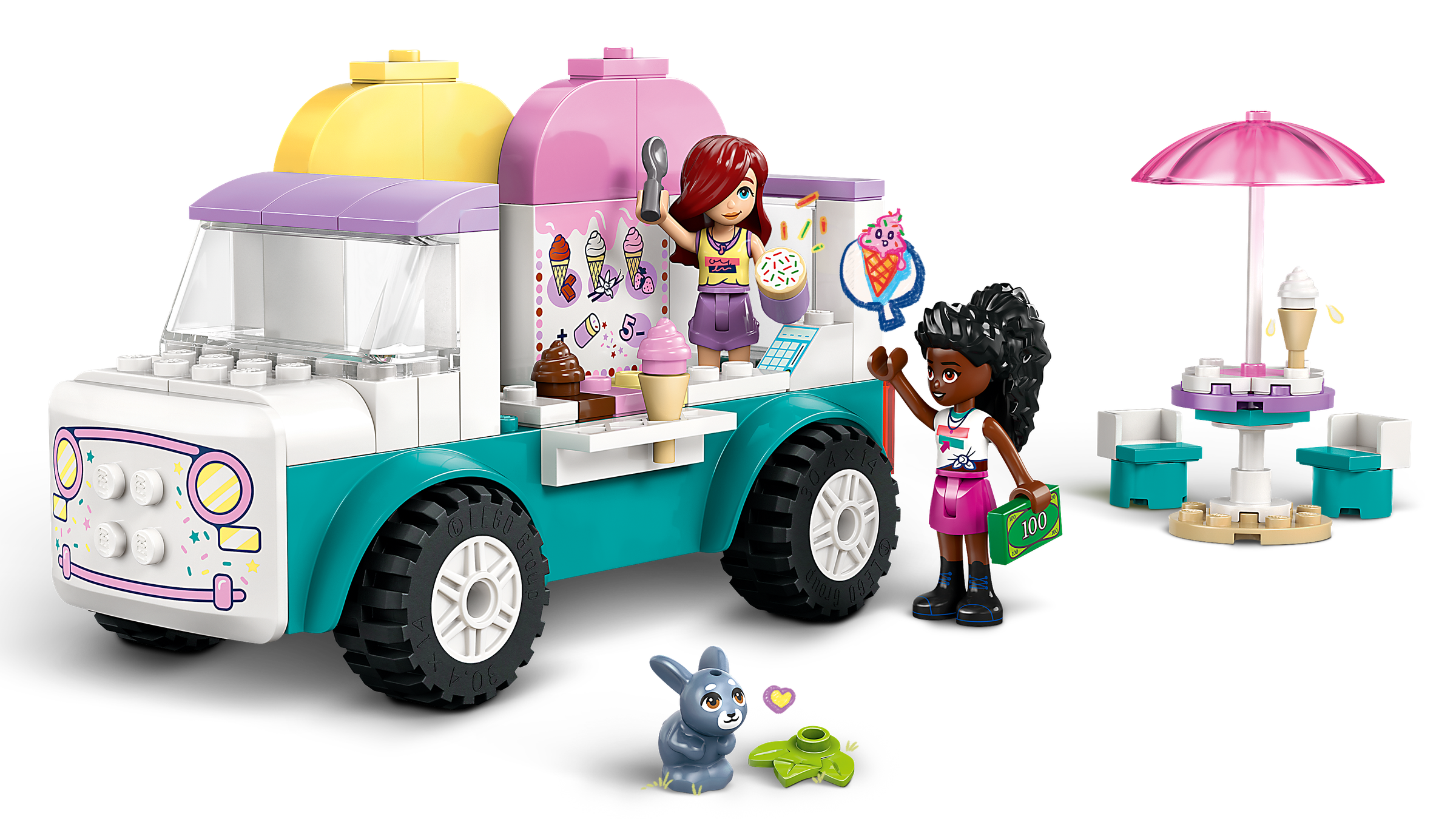 LEGO 42644 Heartlake City Ice Cream Truck