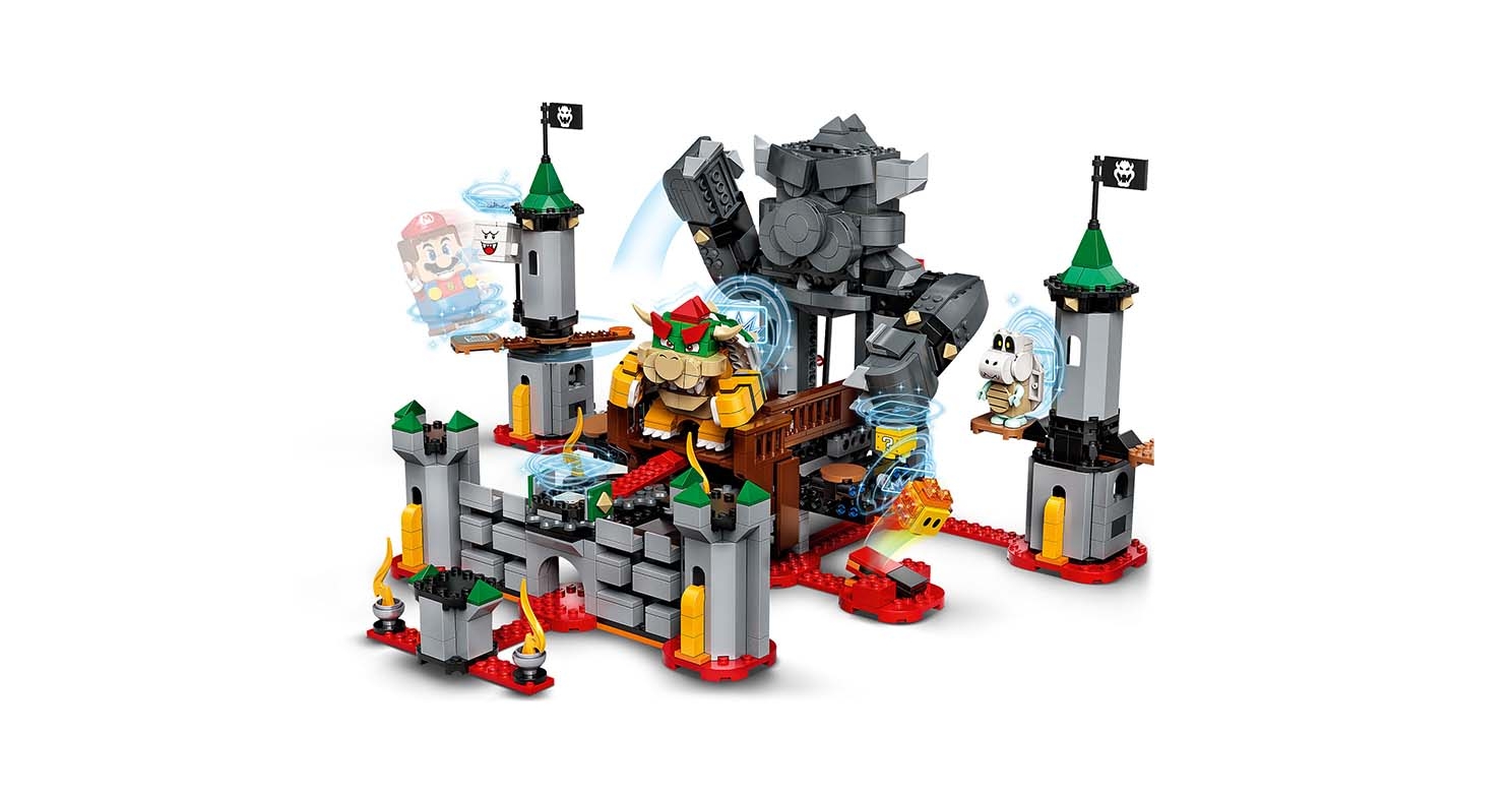 Lego's latest Super Mario set takes you to Dry Bowser's Castle - Polygon