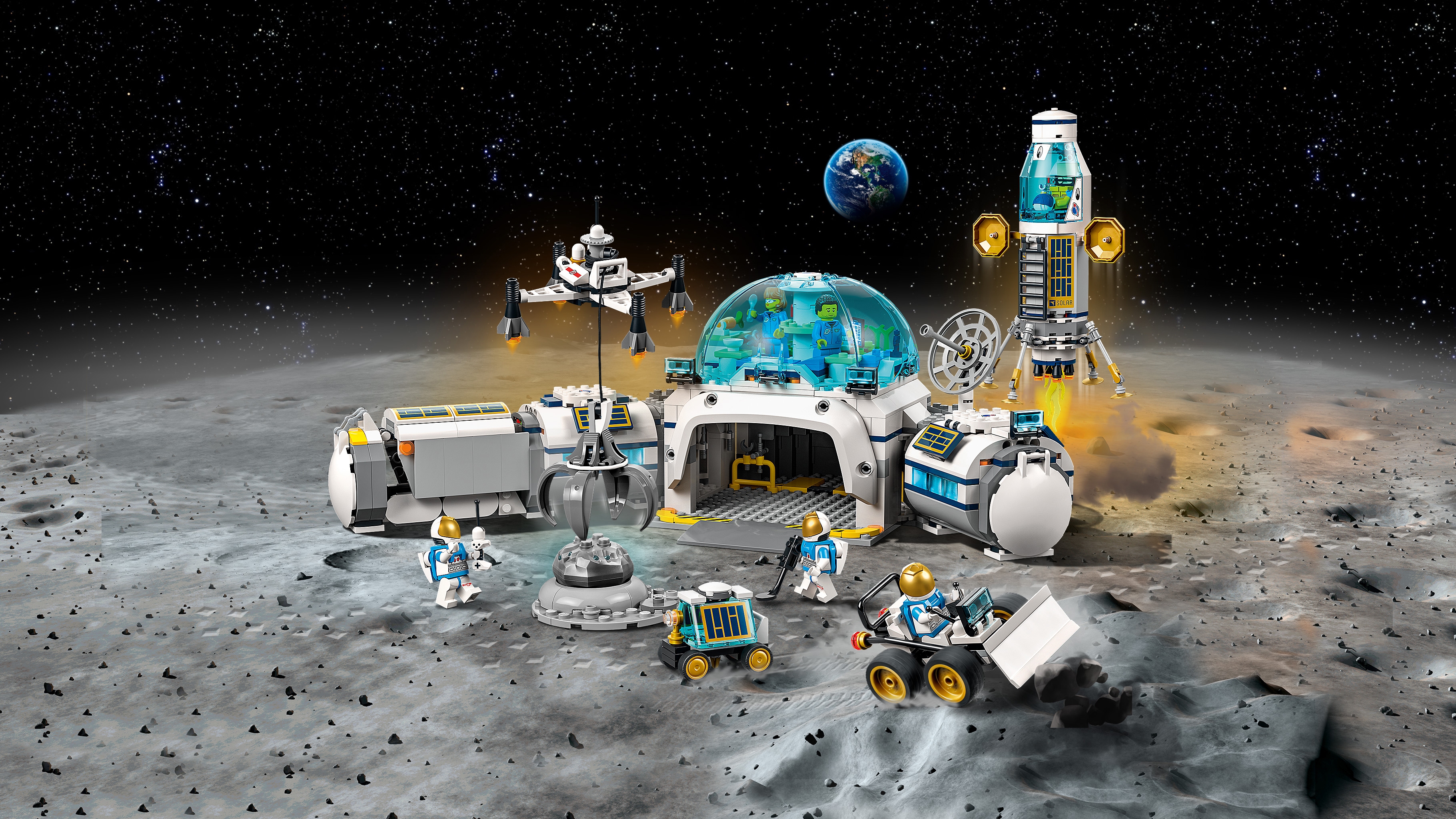 bruger tørre garn Lunar Research Base 60350 - LEGO® City Sets - LEGO.com for kids