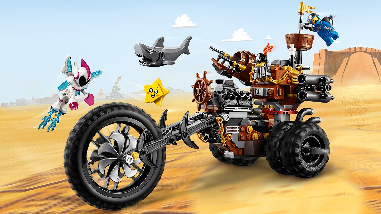 sikkerhed Alligevel Mania MetalBeard's Heavy Metal Motor Trike! 70834 - THE LEGO® MOVIE 2™ Sets - LEGO.com  for kids