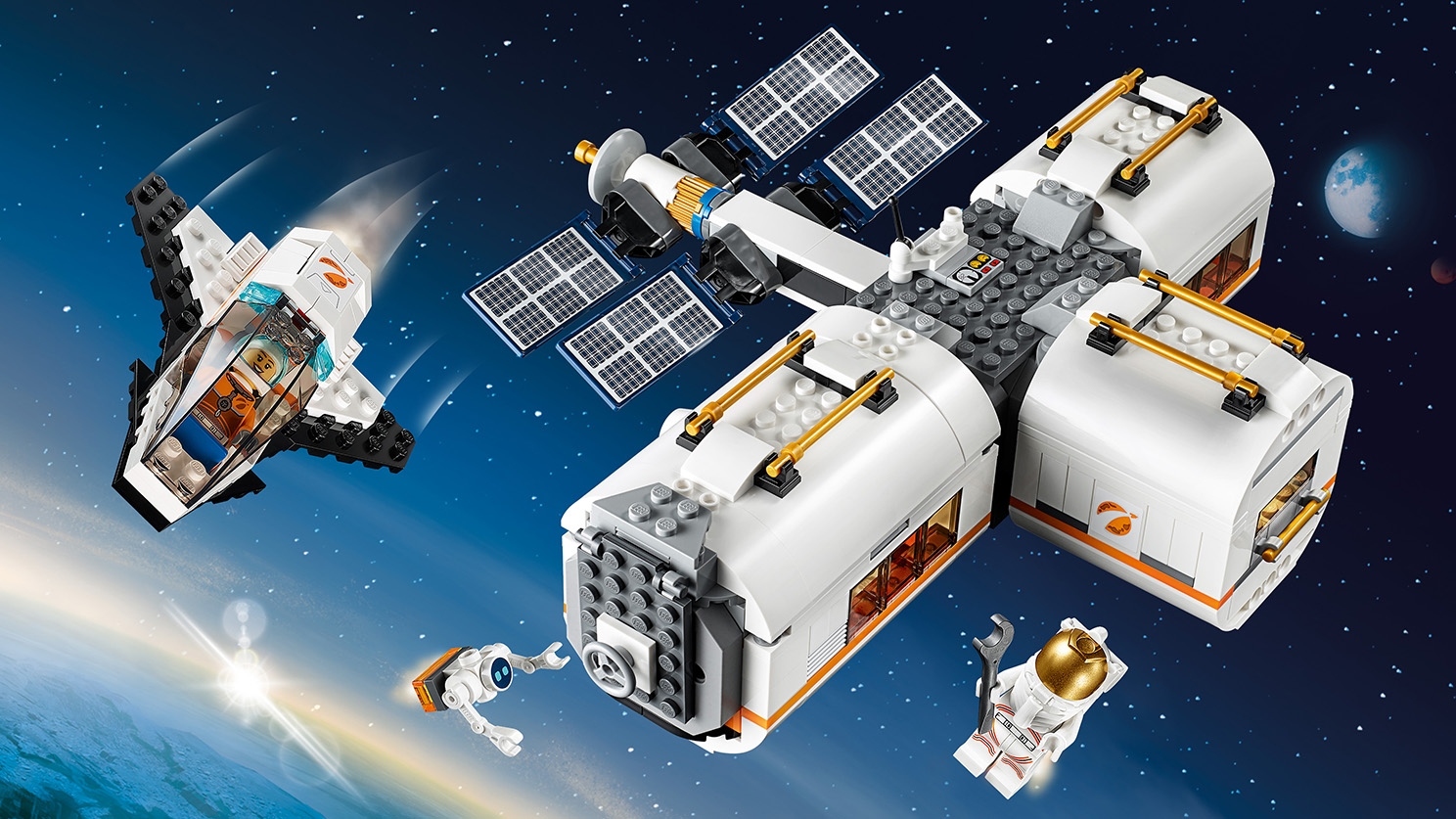 変形自在！光る宇宙ステーション - ビデオ - LEGO.comキッズ