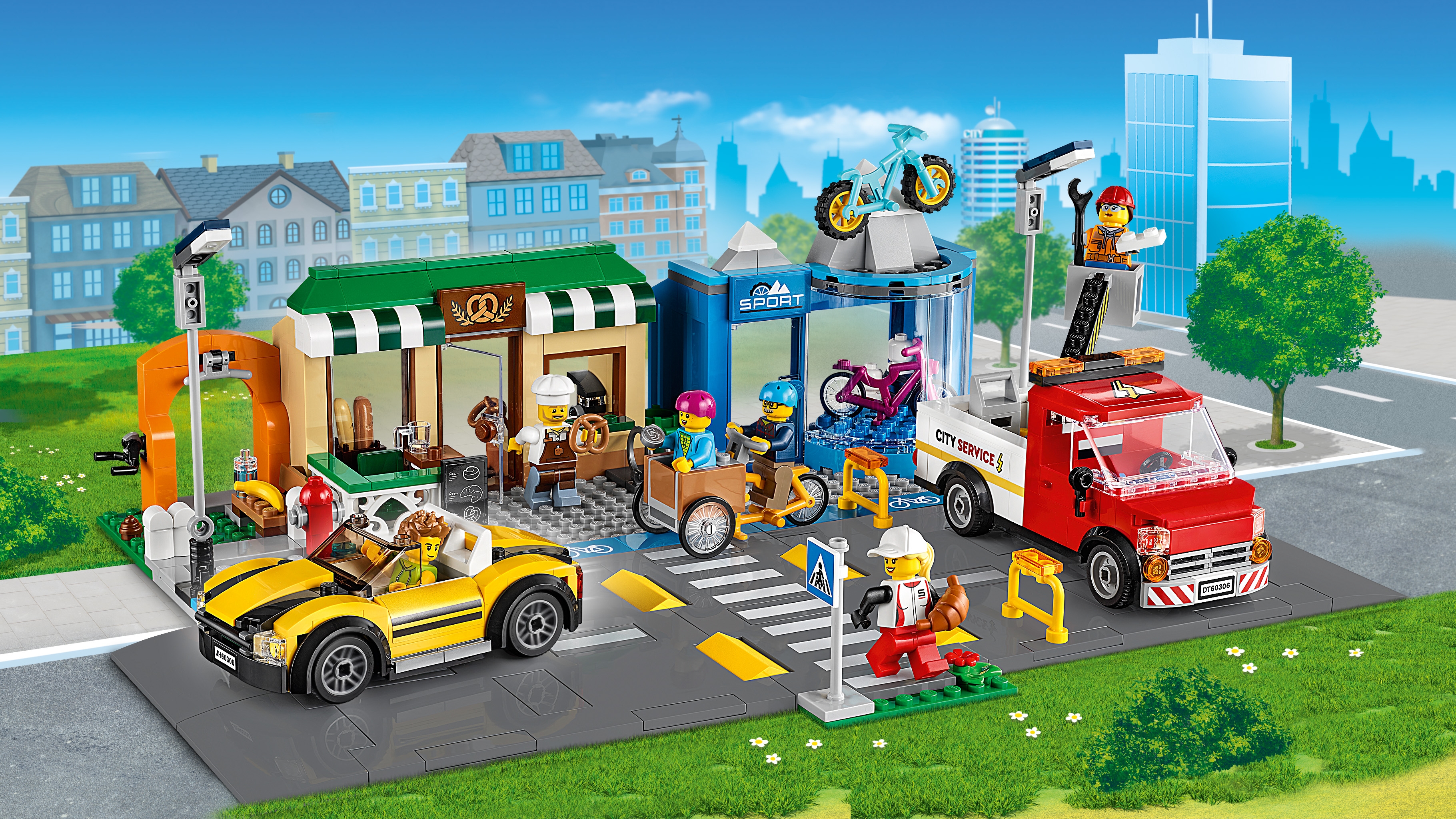 Lego 60306 City - La rue commerçante