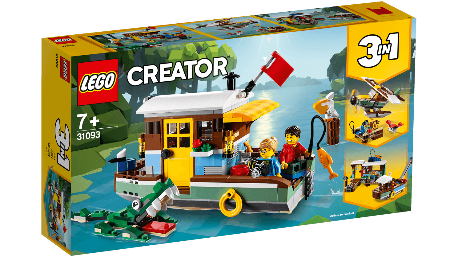 リバーサイド ハウスボート 31093 レゴ クリエイターセット Lego Comキッズ