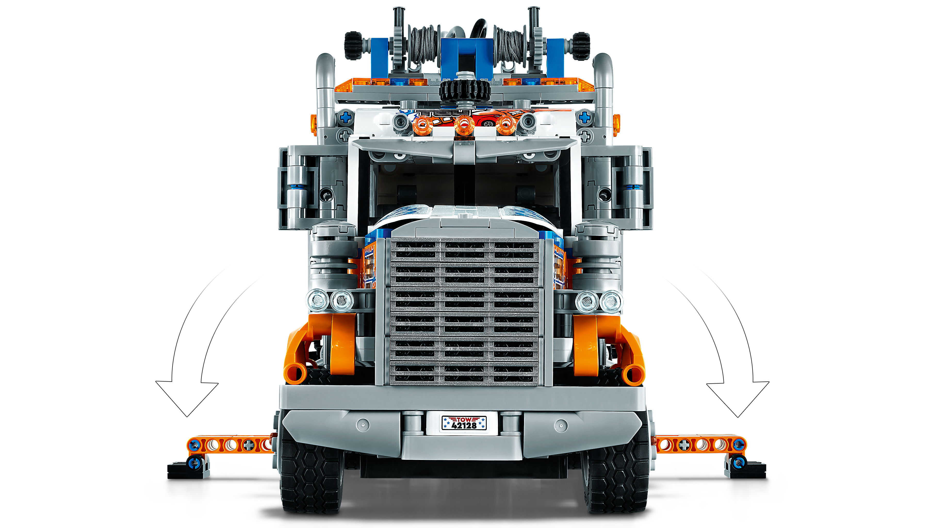 レゴ(LEGO) テクニック 大型レッカー車 42128 + おまけ