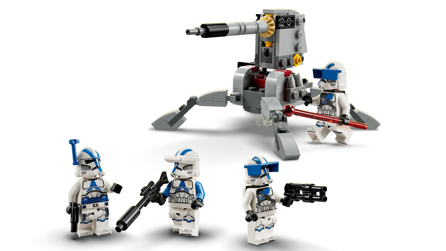 Pack de combat des Clone Troopers�?� de la 501?�me l?�gion - Vid?�os - LEGO.com pour les enfants