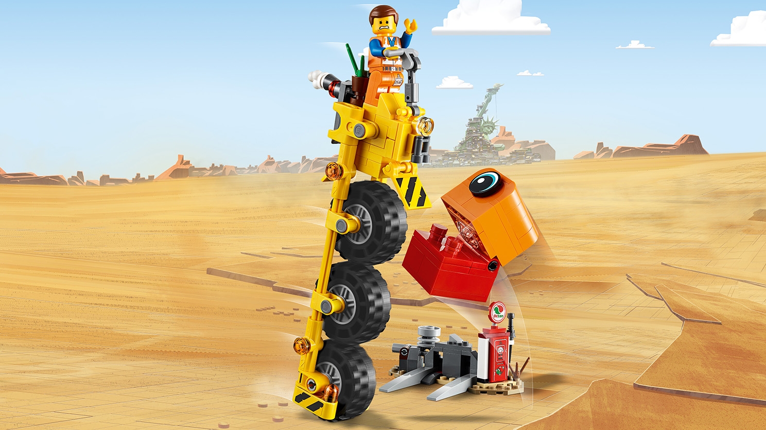 Lego The Lego Movie 2 Emmet's Thricycle! NEW 70823 