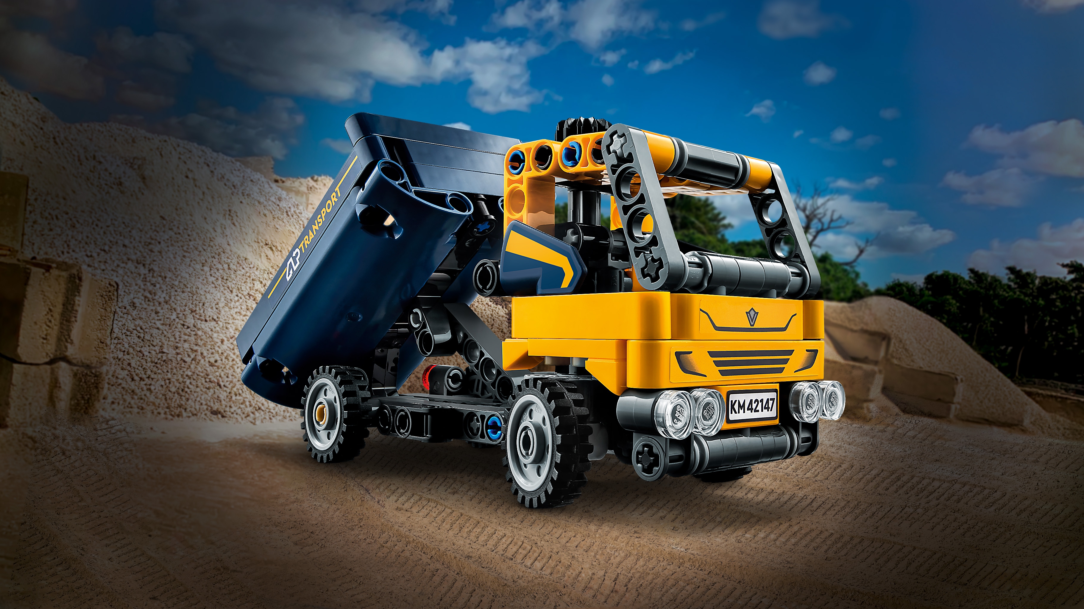 LEGO® Technic 42147 Le camion à benne basculante