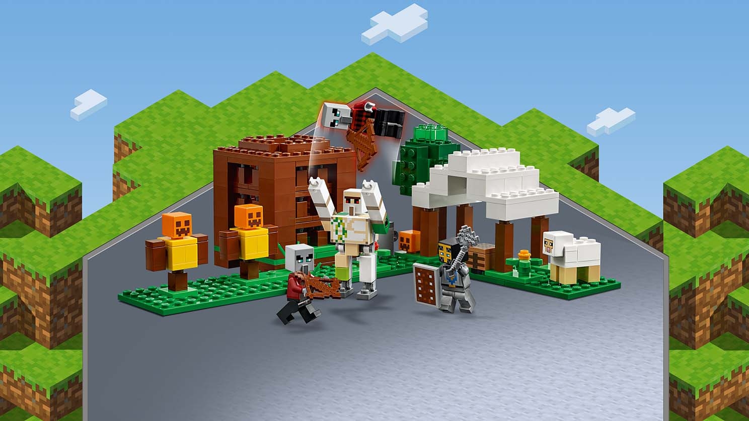 LEGO® Minecraft¿ The Pillager Outpost 21159