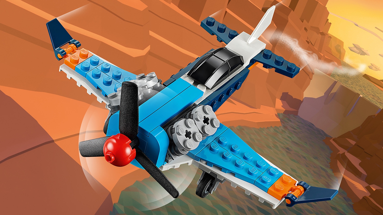 プロペラ飛行機 31099 - レゴ®クリエイターセット - LEGO.comキッズ