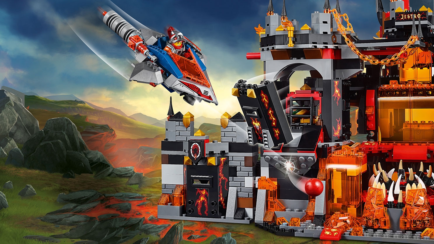 悪のメガマグマ神殿 70323 - レゴ®ネックスナイツ セット - LEGO.comキッズ