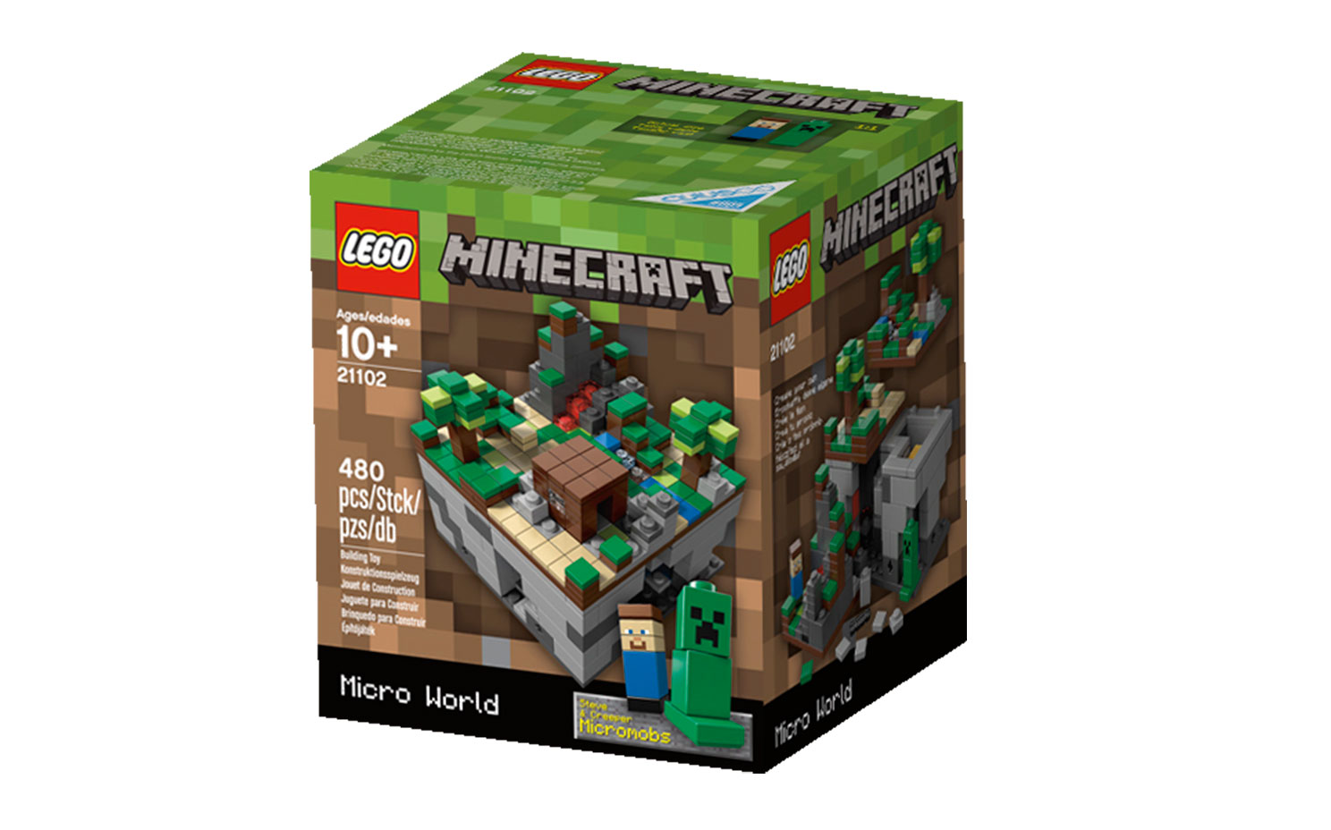 Flad naturpark Brøl Micro World - The Forest 21102 - LEGO® Minecraft™ Sets - LEGO.com for kids
